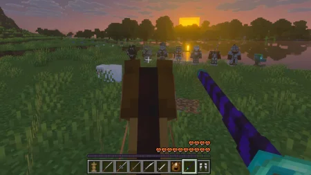 Epic Knights mod for Minecraft Bedrock 26.21